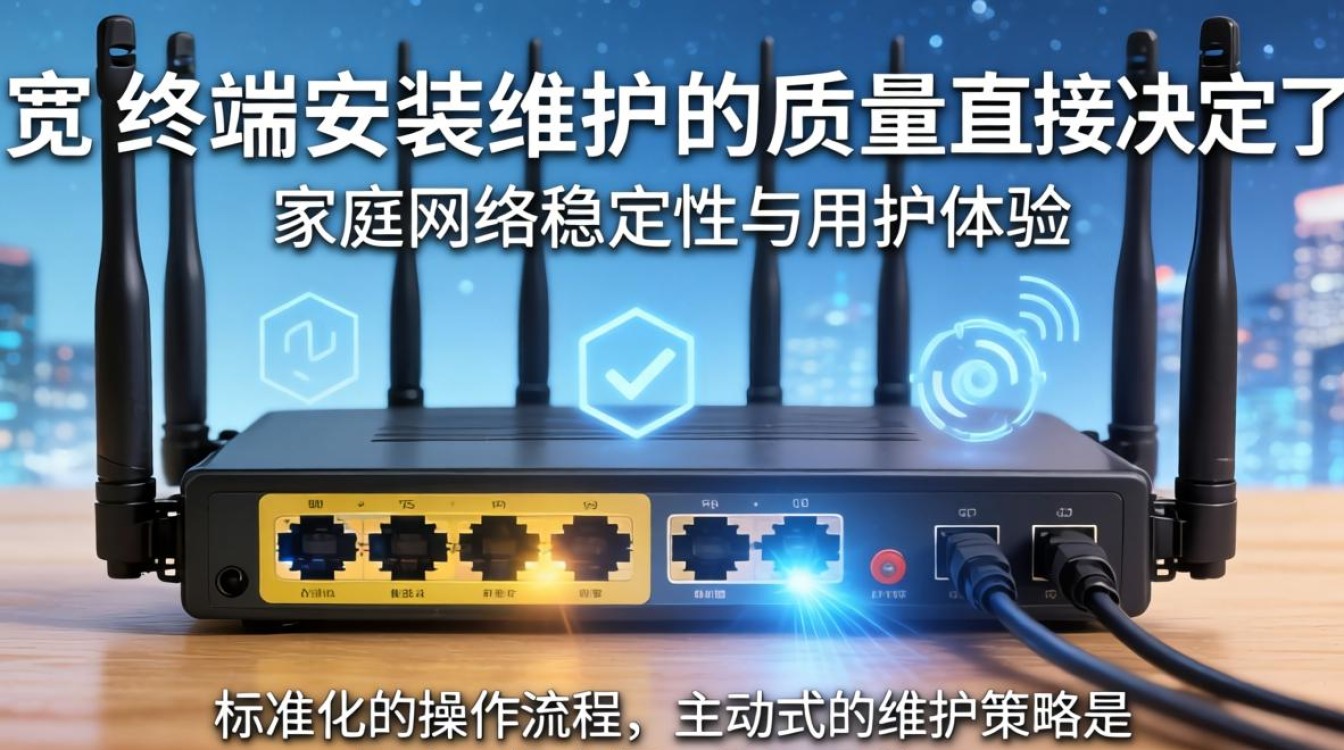 宽带终端安装维护