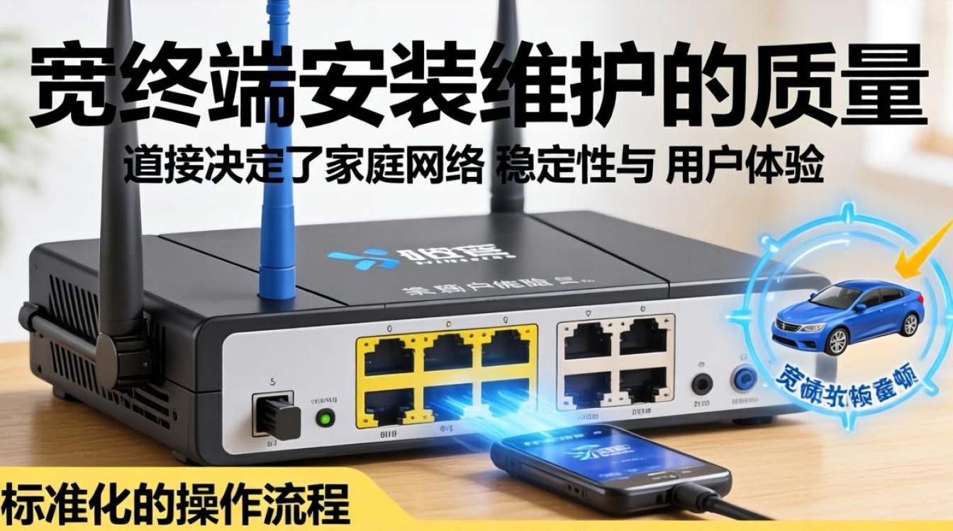 宽带终端安装维护