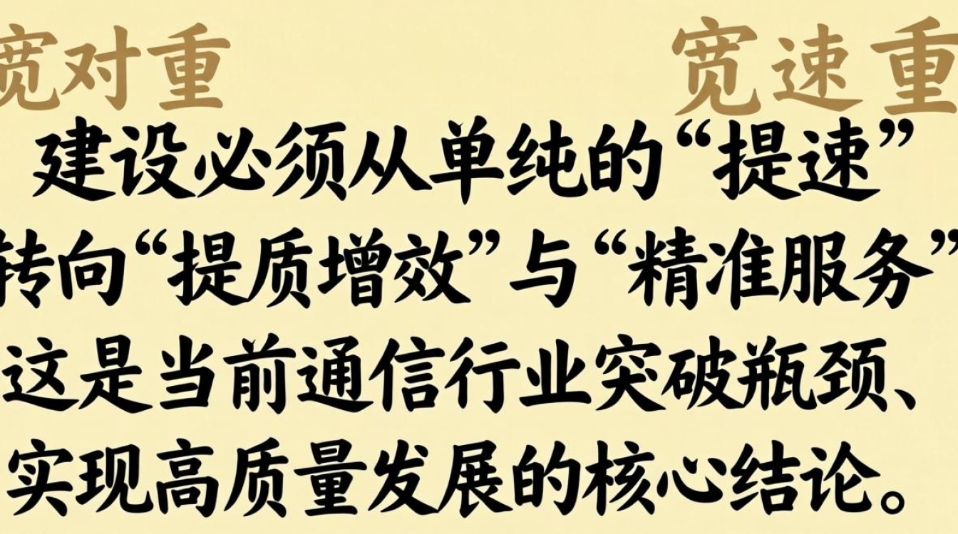 宽带发展的建议