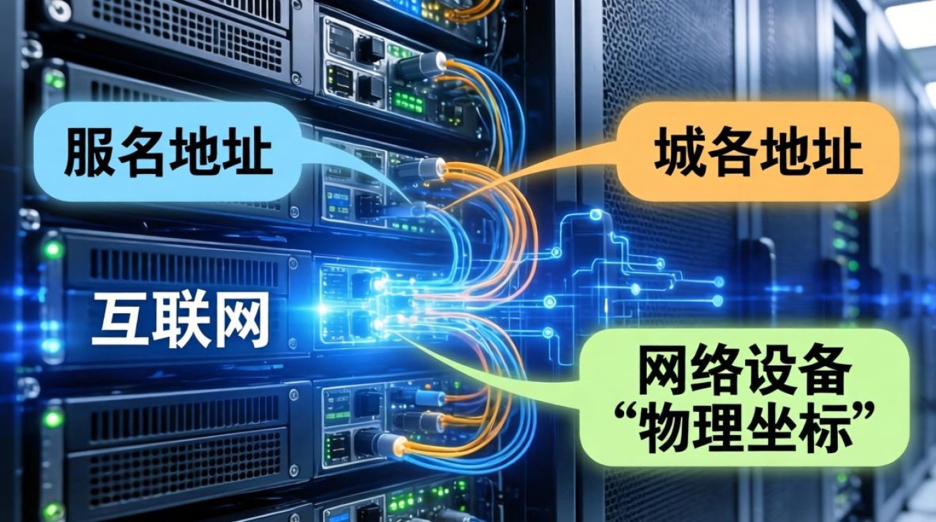 服务器地址跟域名地址区别