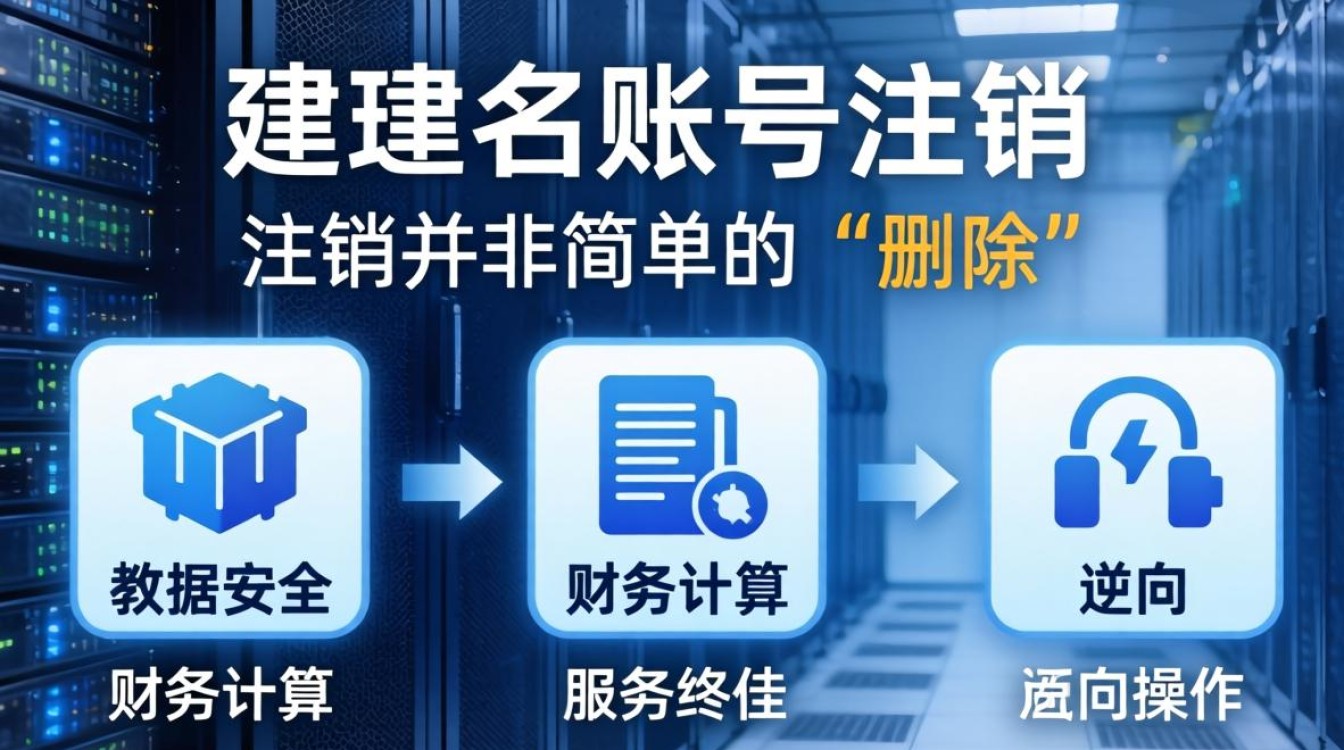 服务器域名帐号怎注销