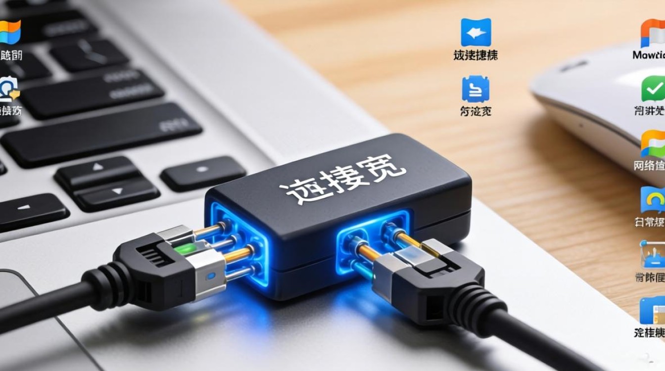 宽带连接放在桌面