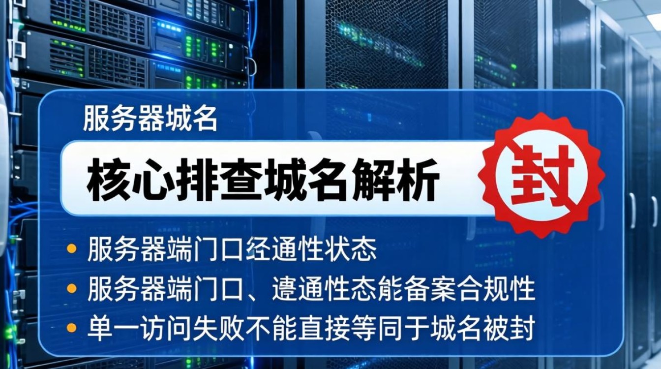 服务器域名已封吗