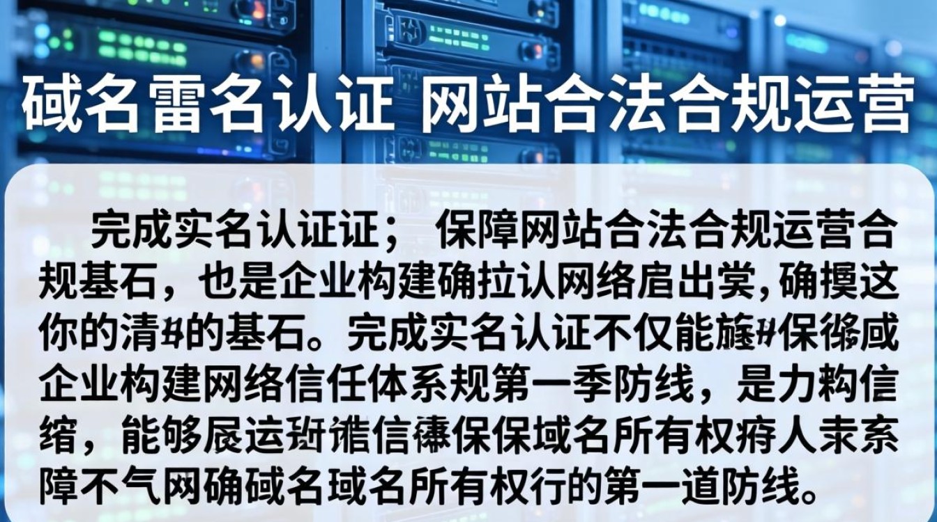 服务器域名实名认证