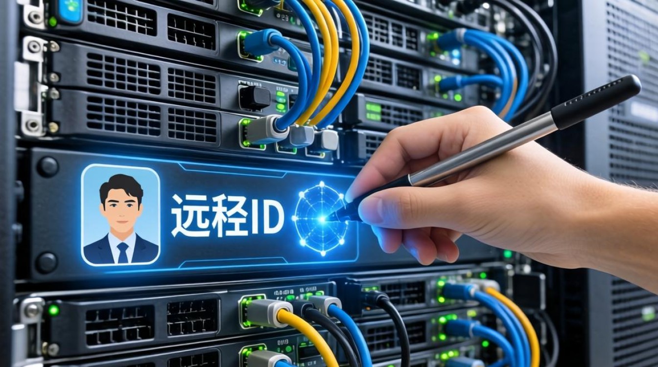 服务器地址和远程id