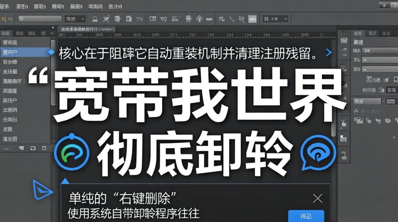 宽带我世界 卸载