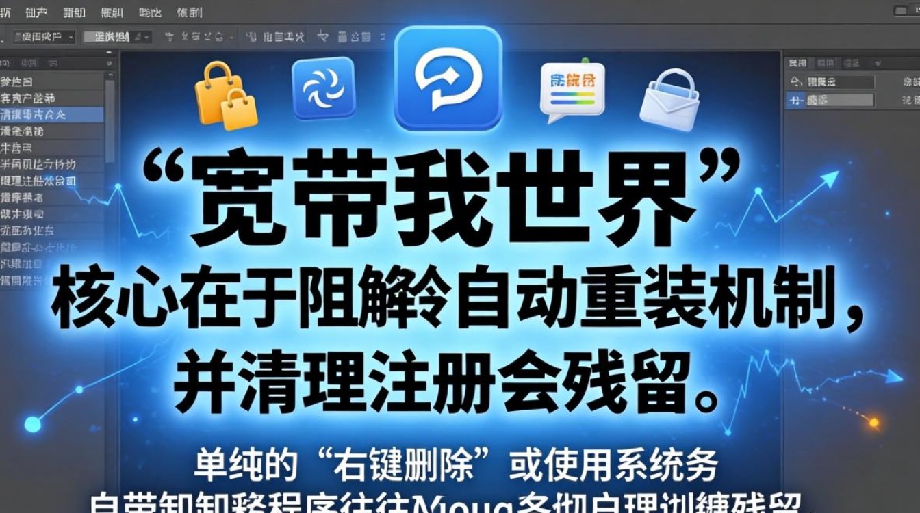 宽带我世界 卸载