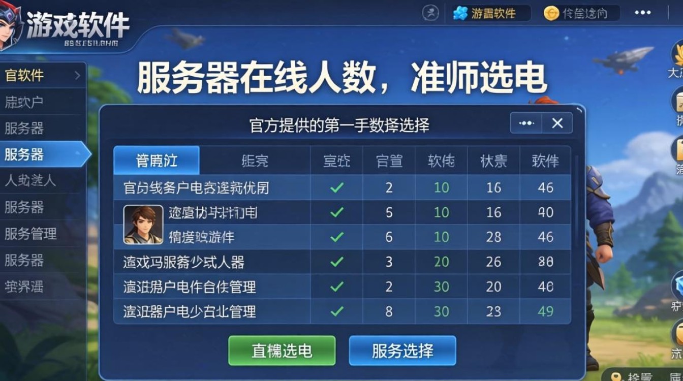 服务器在线人数在哪 服务器在线人数在哪