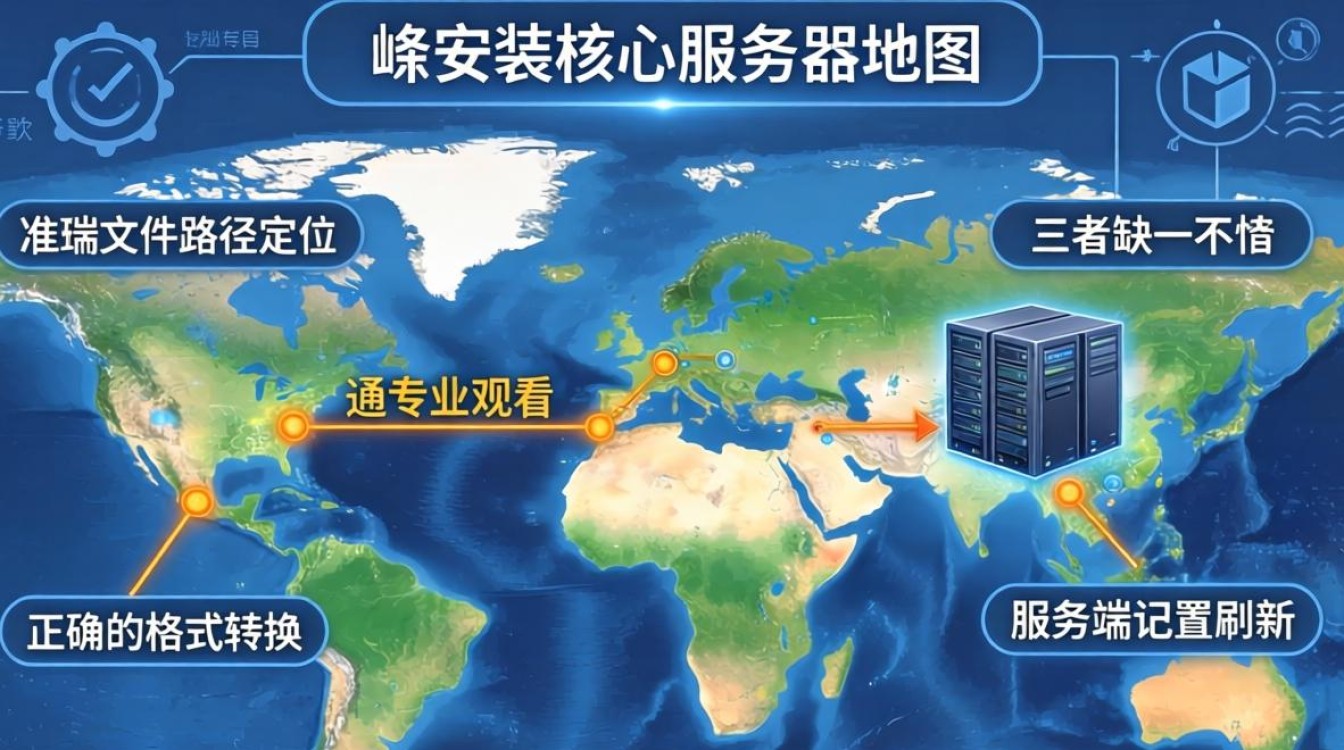 服务器地图安装教程视频