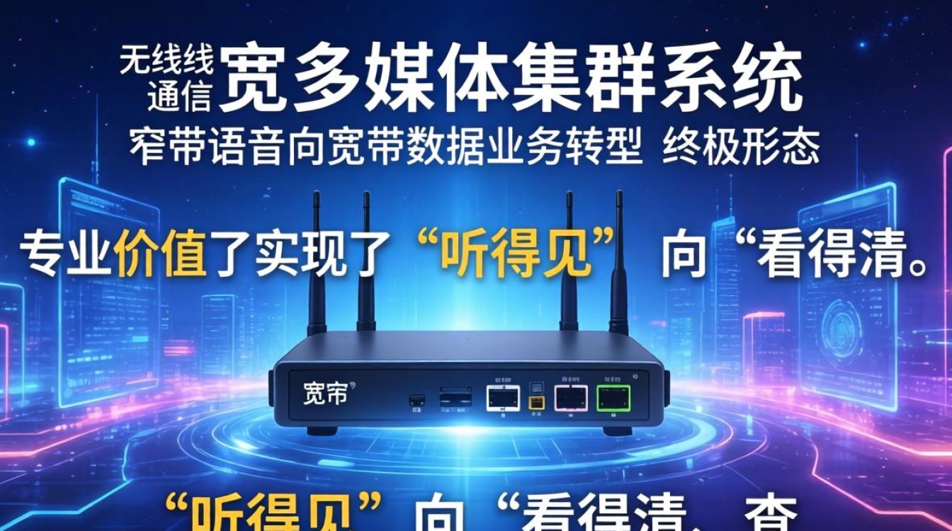 宽带多媒体集群