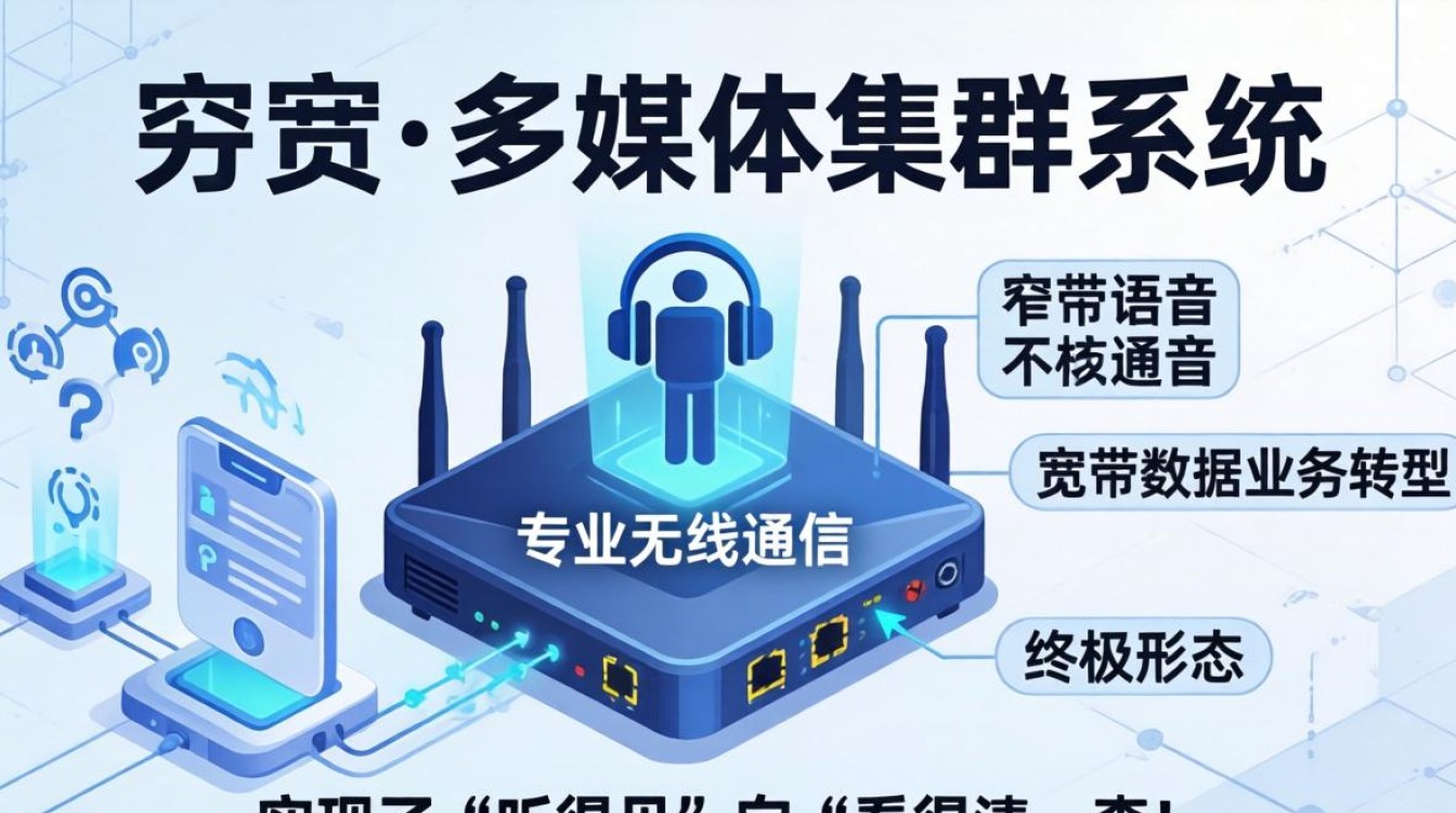 宽带多媒体集群