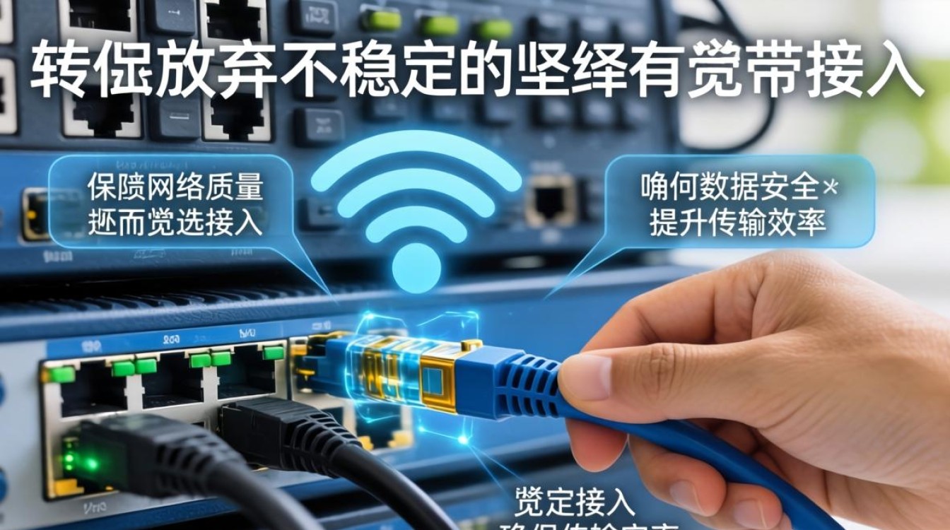 不用无线用宽带