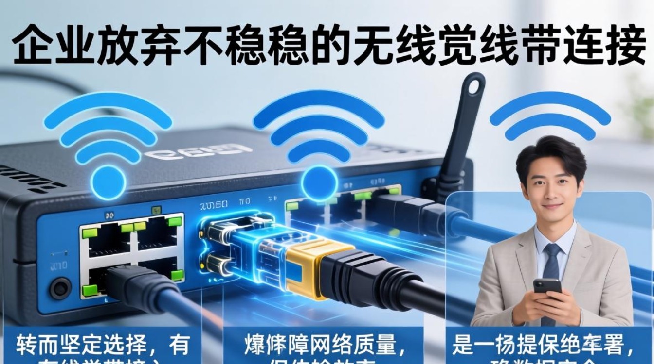 不用无线用宽带