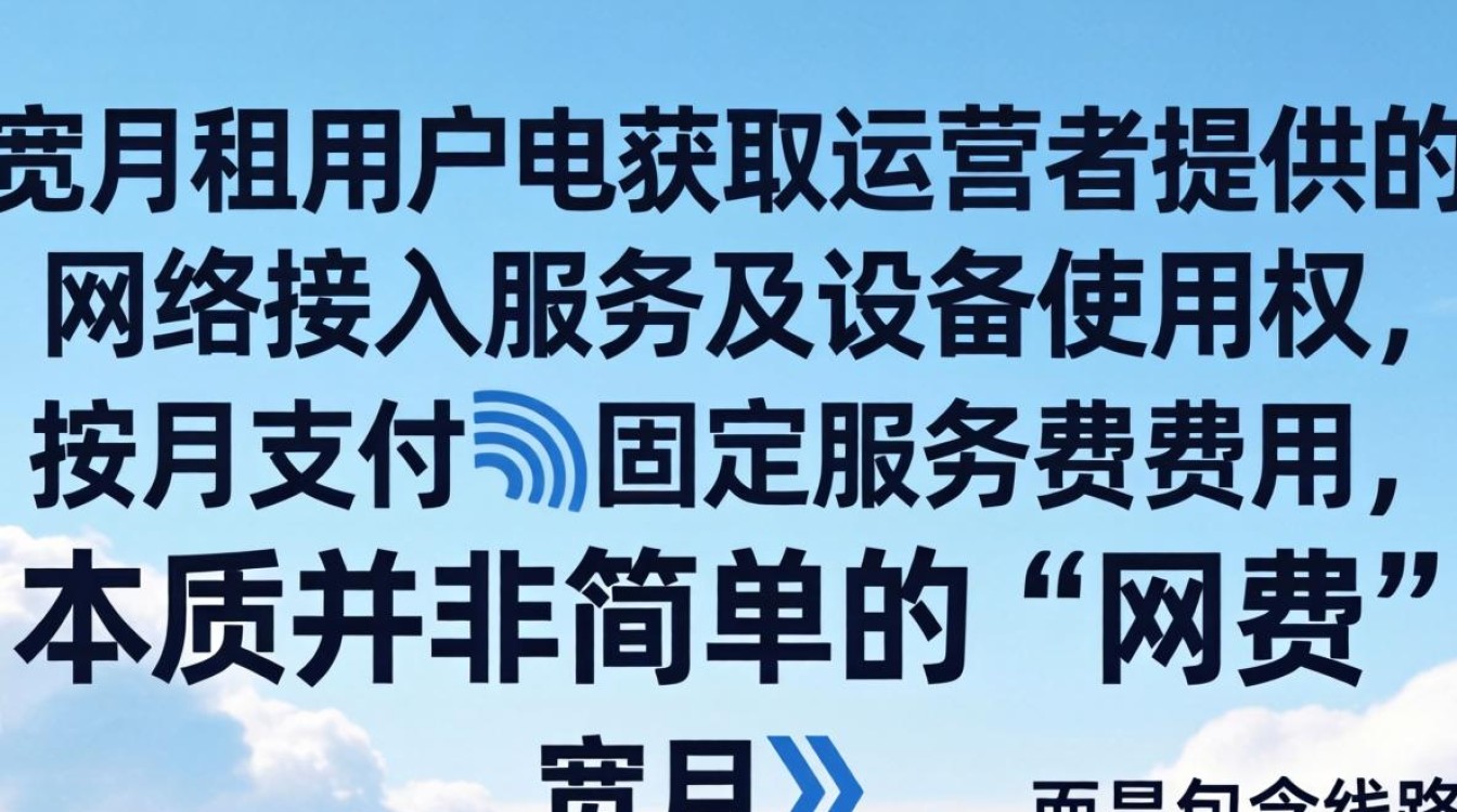 宽带月租是什么 宽带月租是什么