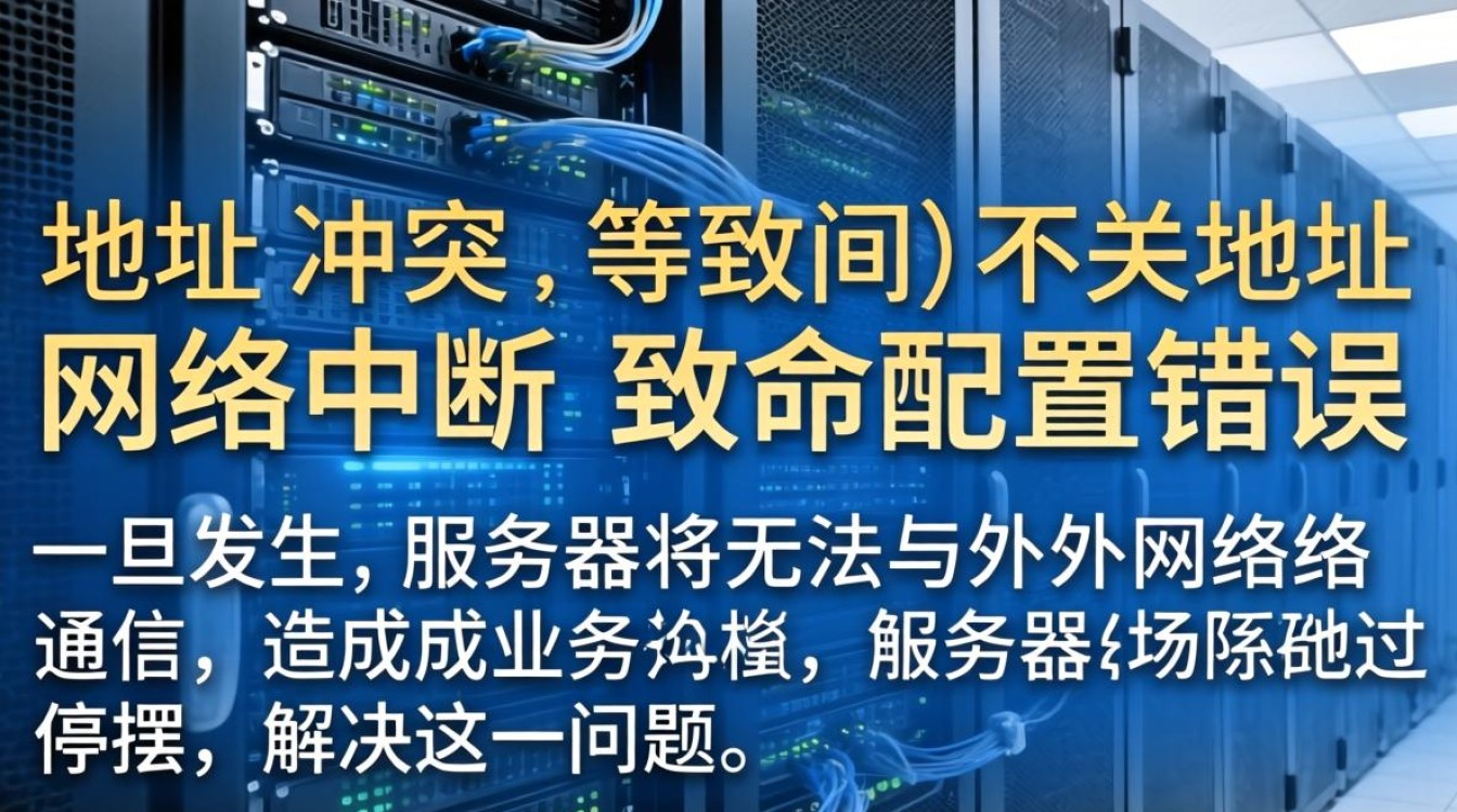 服务器地址和网关地址冲突