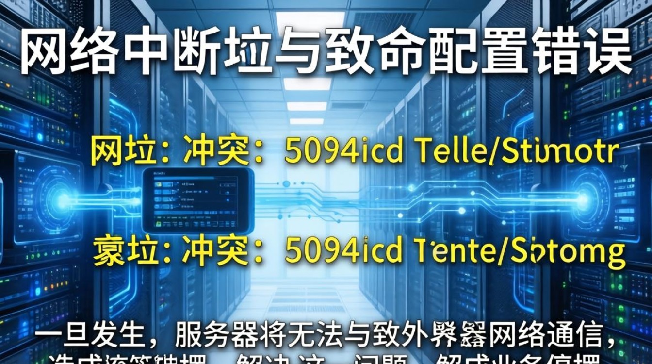 服务器地址和网关地址冲突