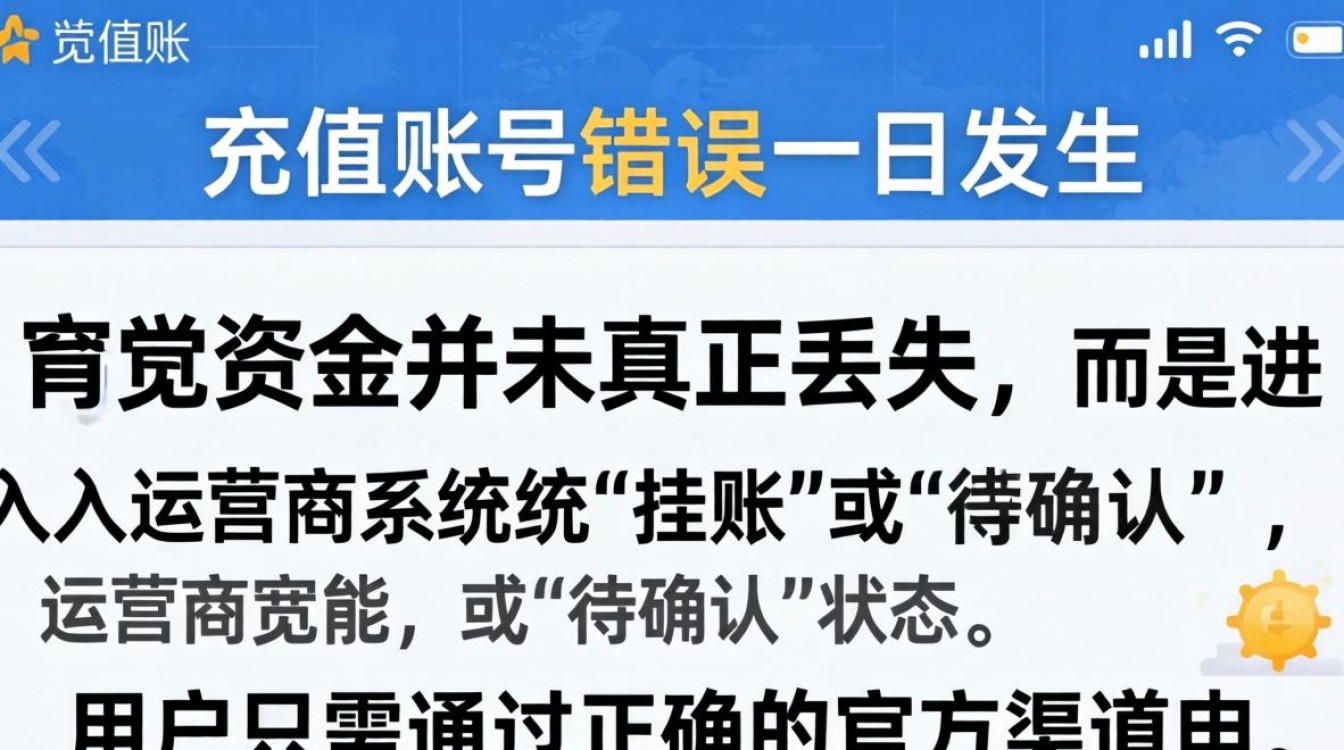 宽带充值账号错误