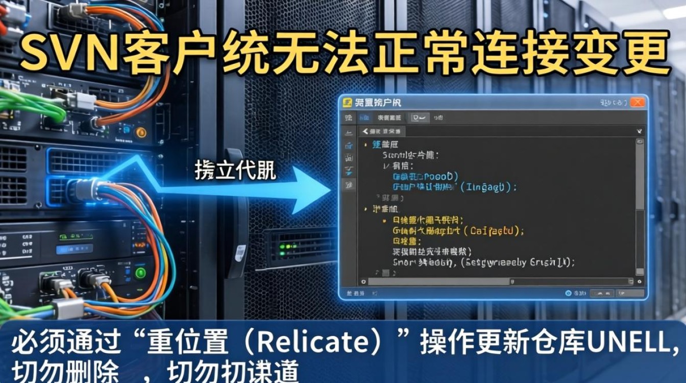 服务器地址改了svn该怎么改