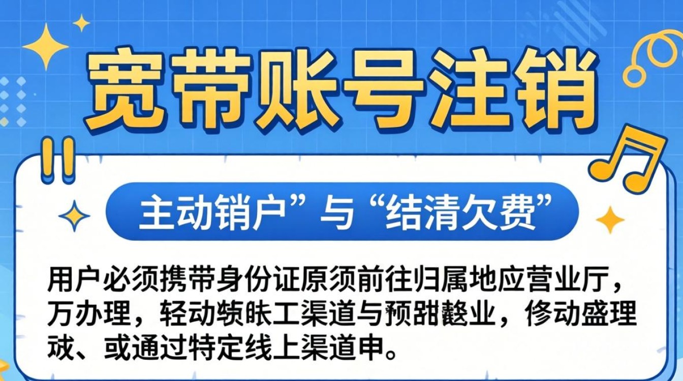 移动宽带账号注销
