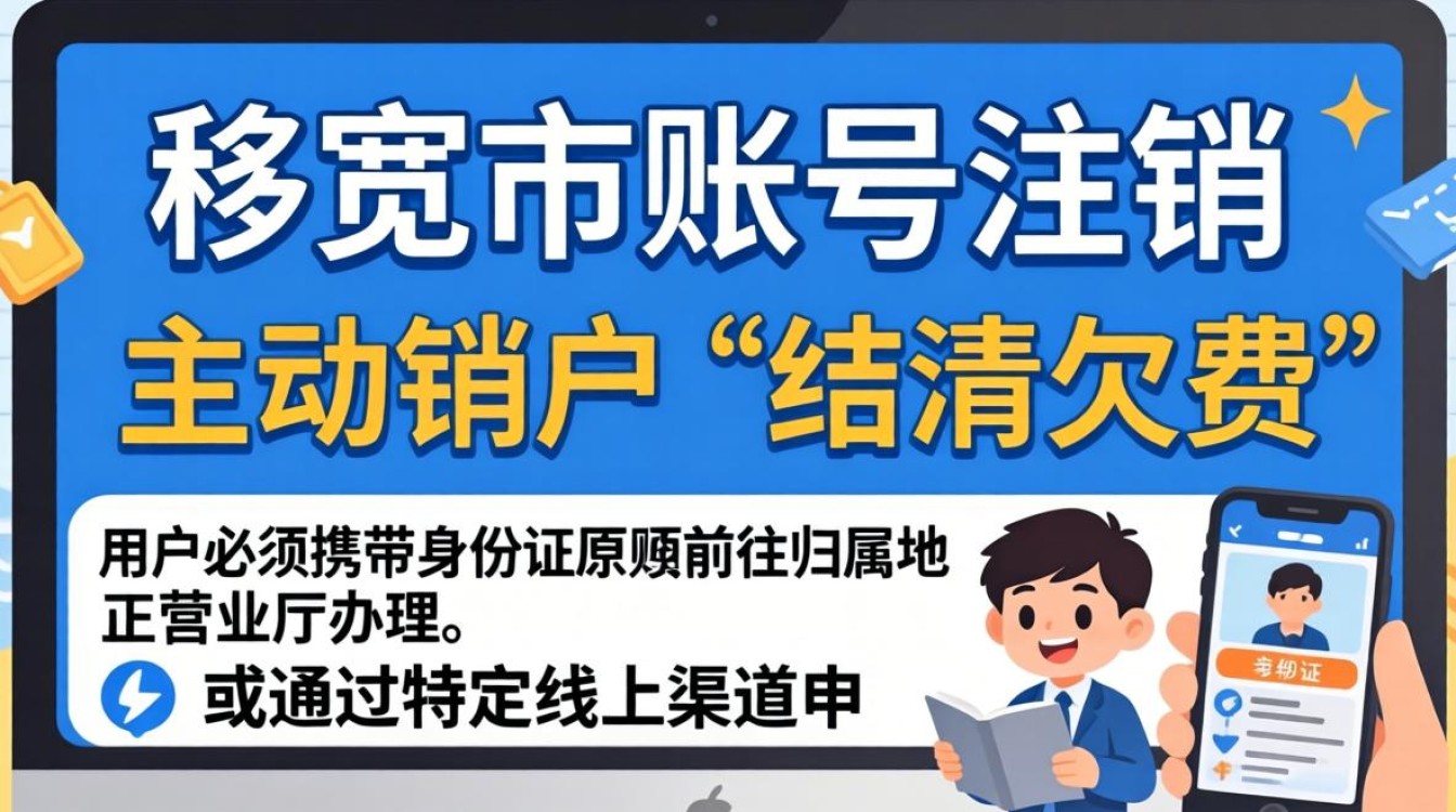 移动宽带账号注销