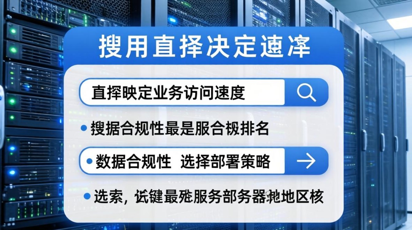 服务器地区选择