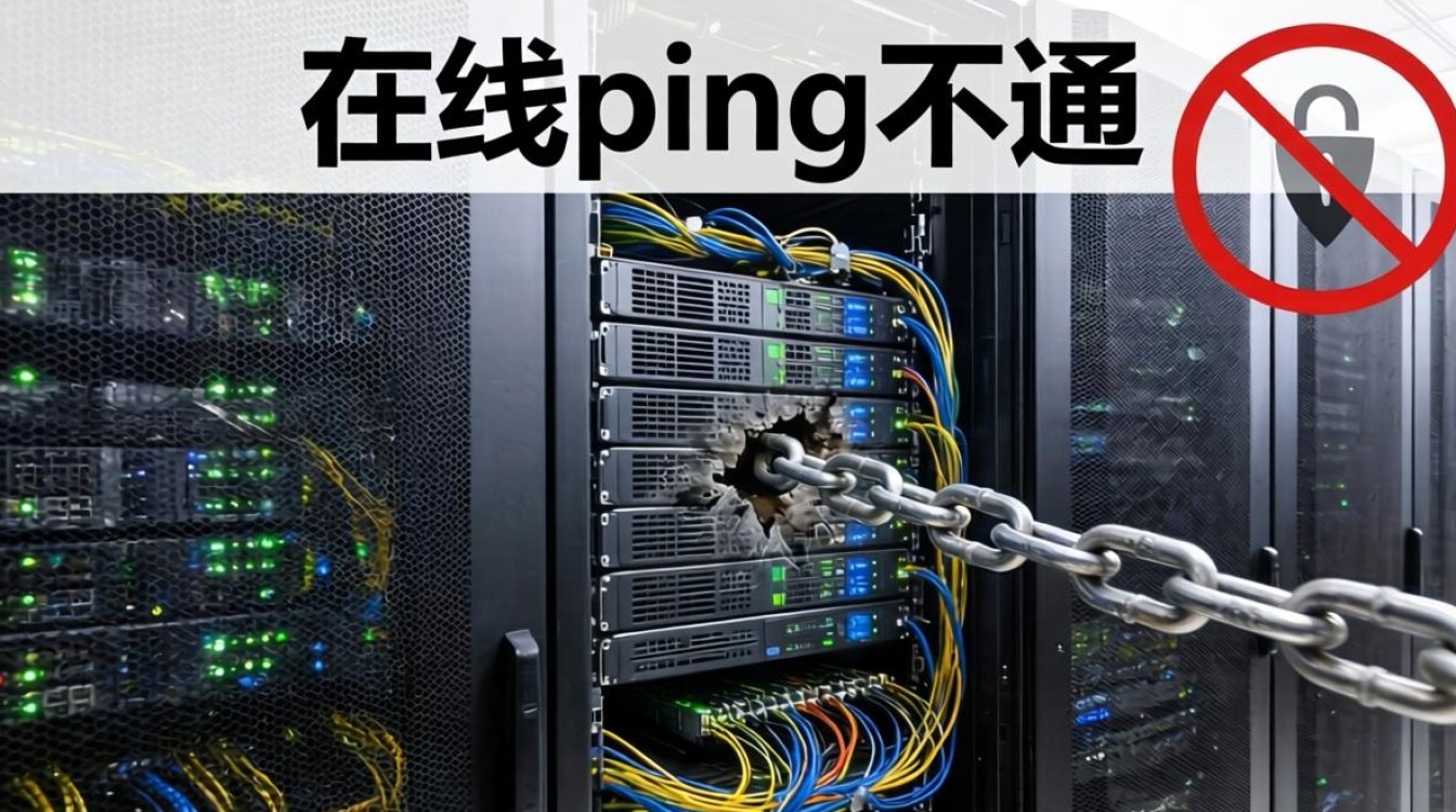 服务器在线ping不通 服务器在线ping不通