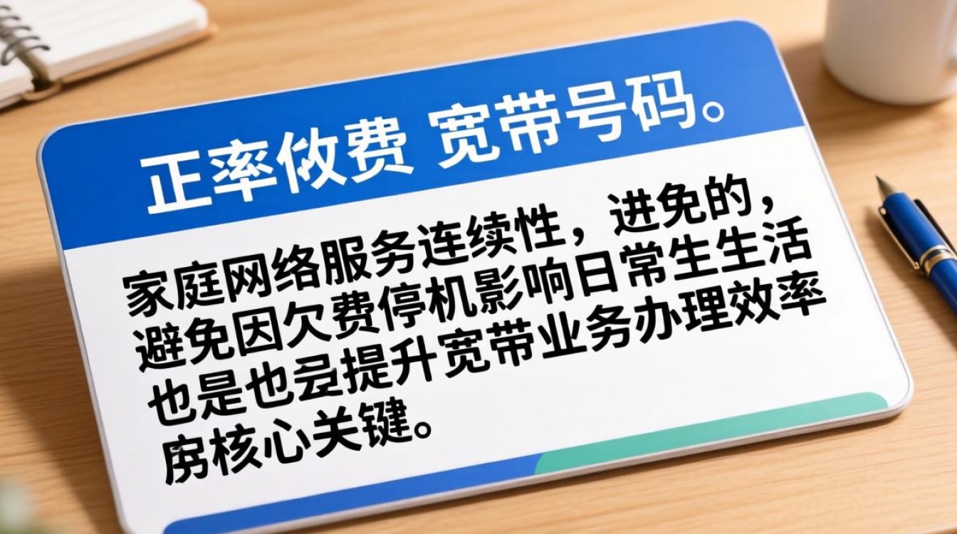 交费的宽带号码