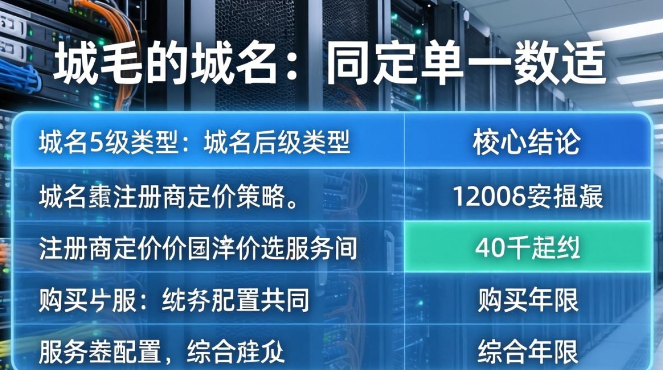 服务器域名多少钱