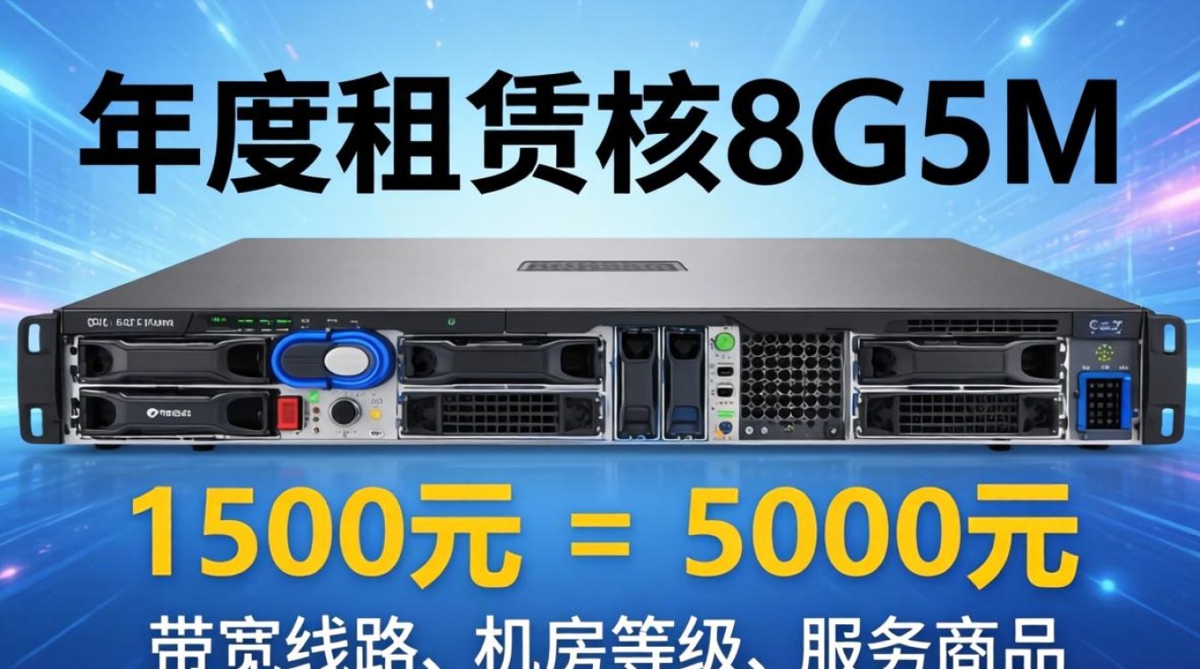 服务器四核8g5m多少钱