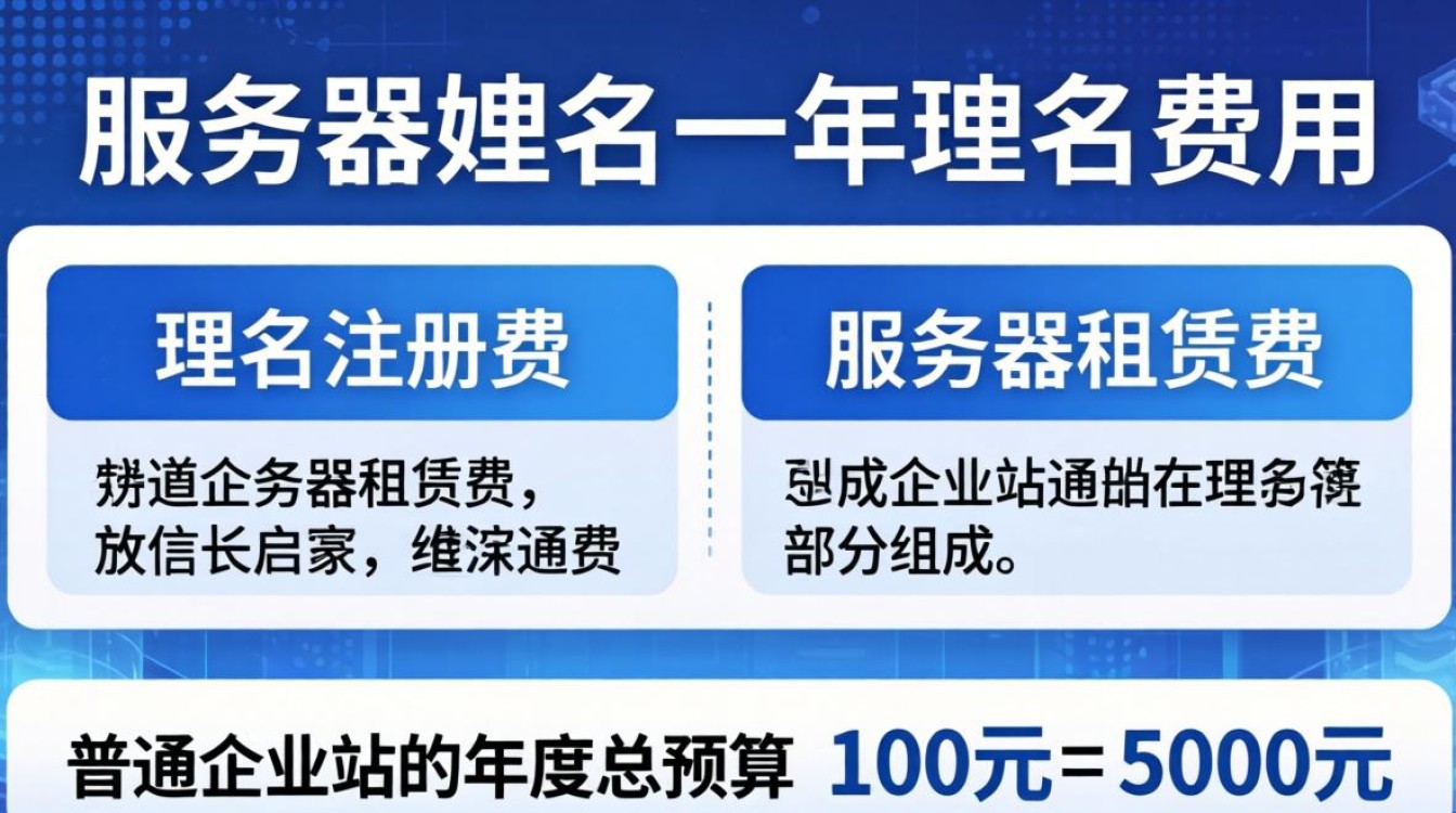 服务器域名多少钱一年 服务器域名多少钱一年