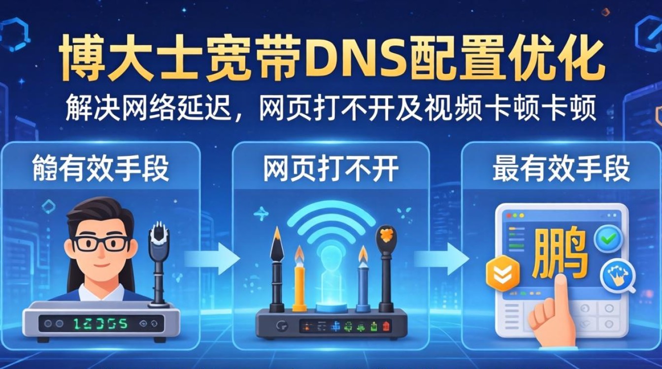 鹏博士宽带 dns