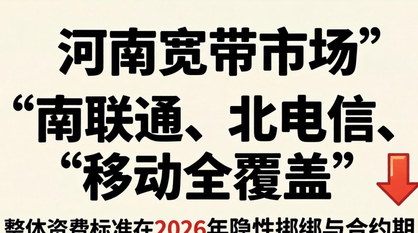 河南宽带收费标准