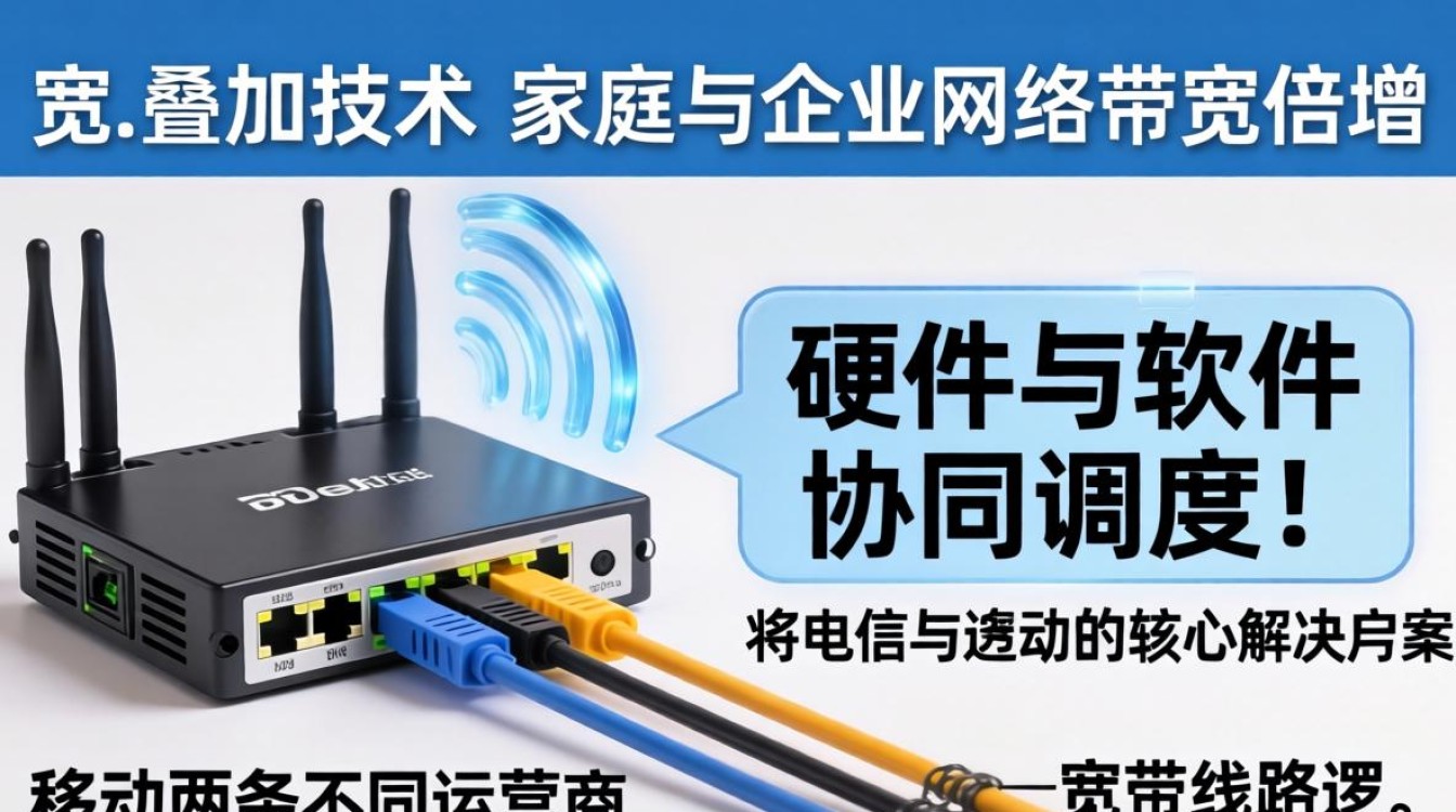 电信 移动 宽带叠加