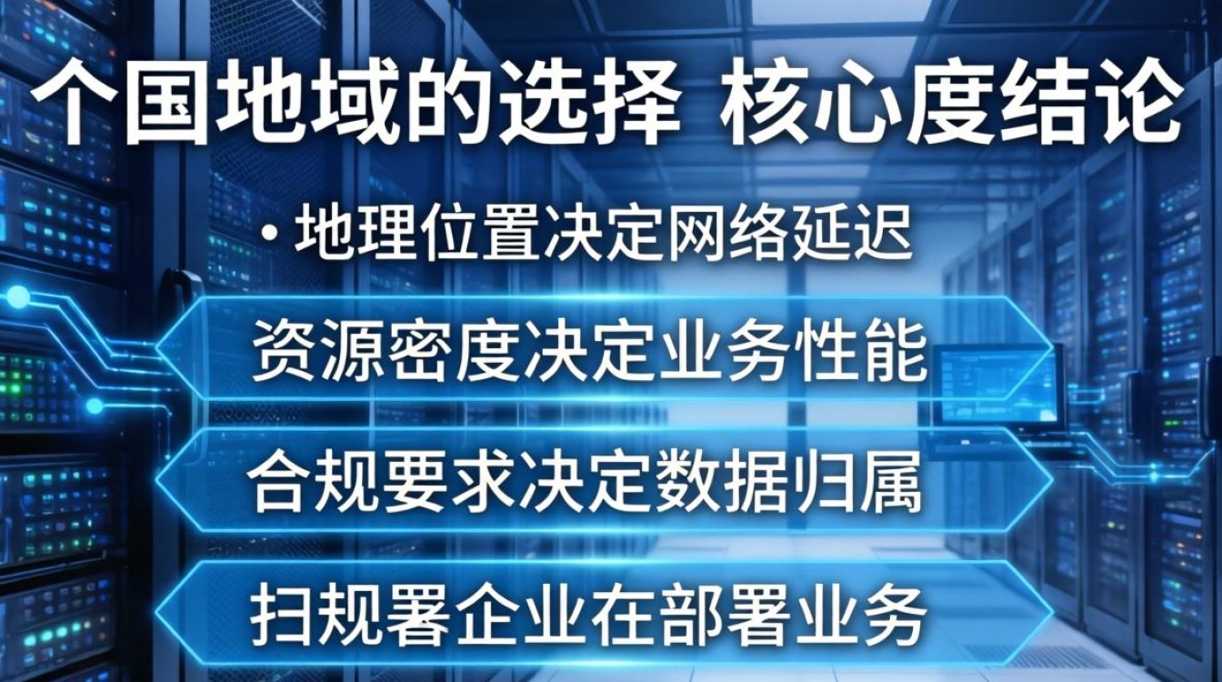 服务器国内地域有哪些