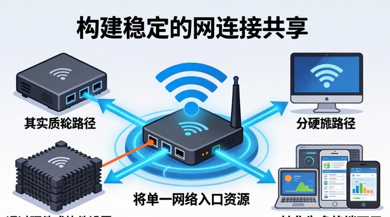 宽带连接如何共享