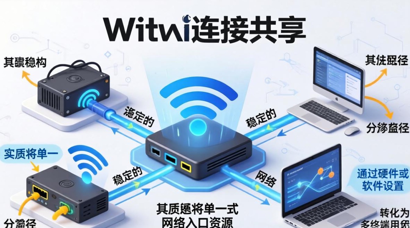 宽带连接如何共享