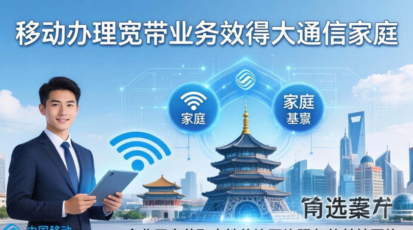 移动办理宽带业务