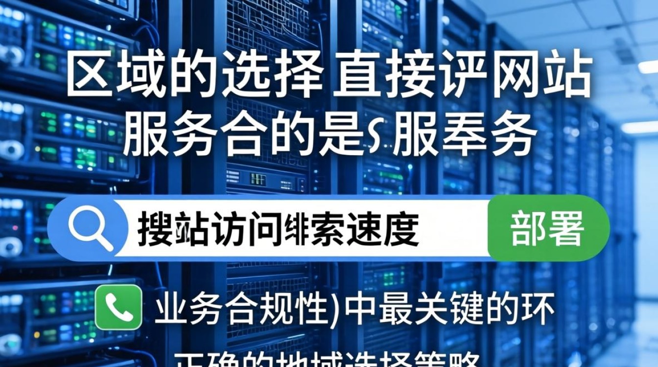 服务器地域选着