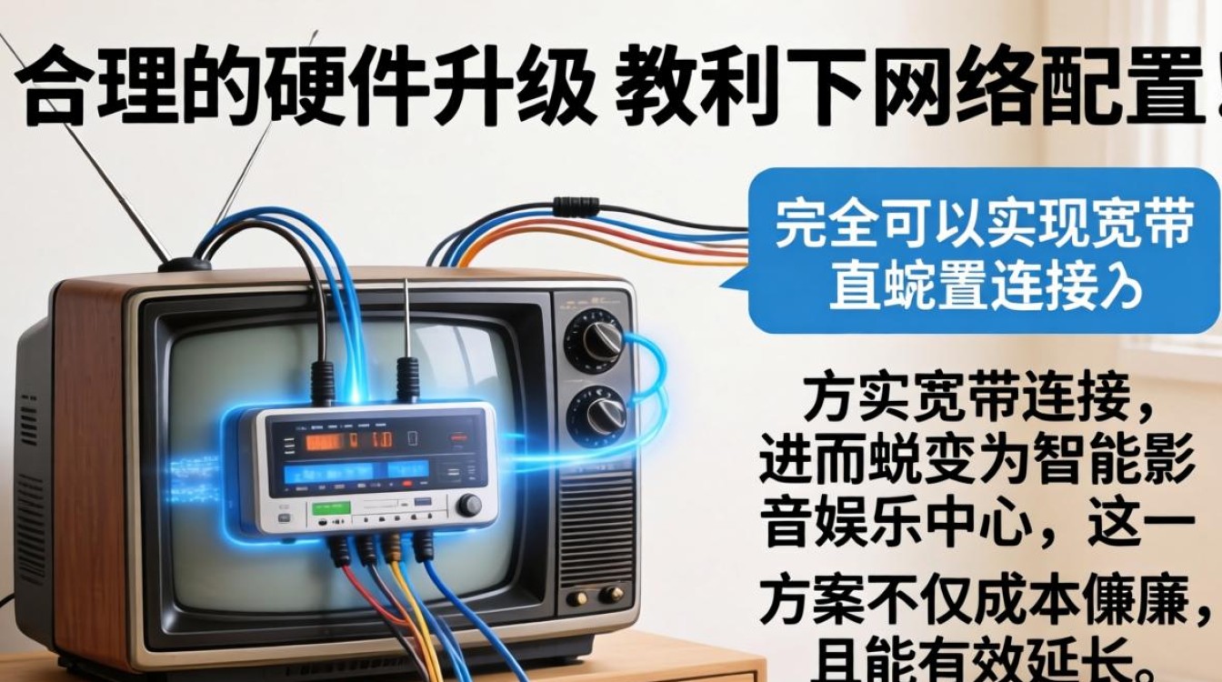 老电视 宽带连接