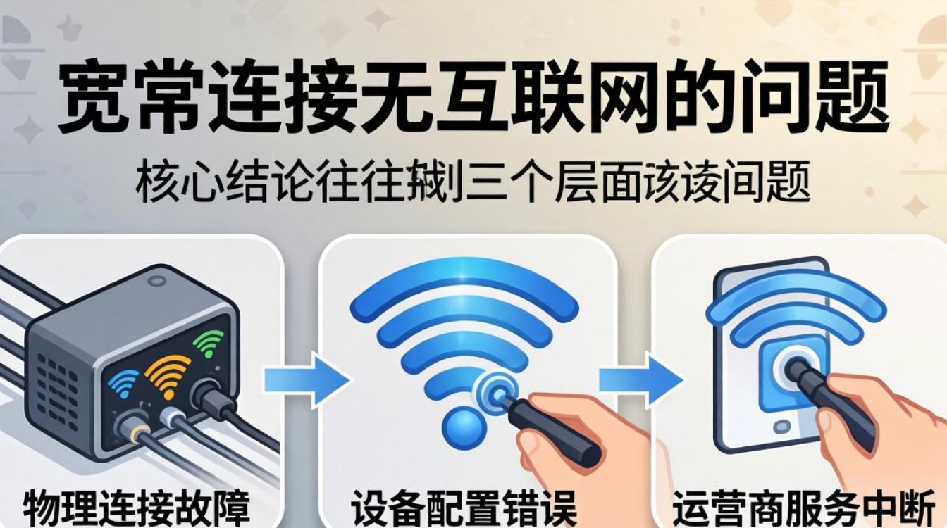 宽带连接无internet