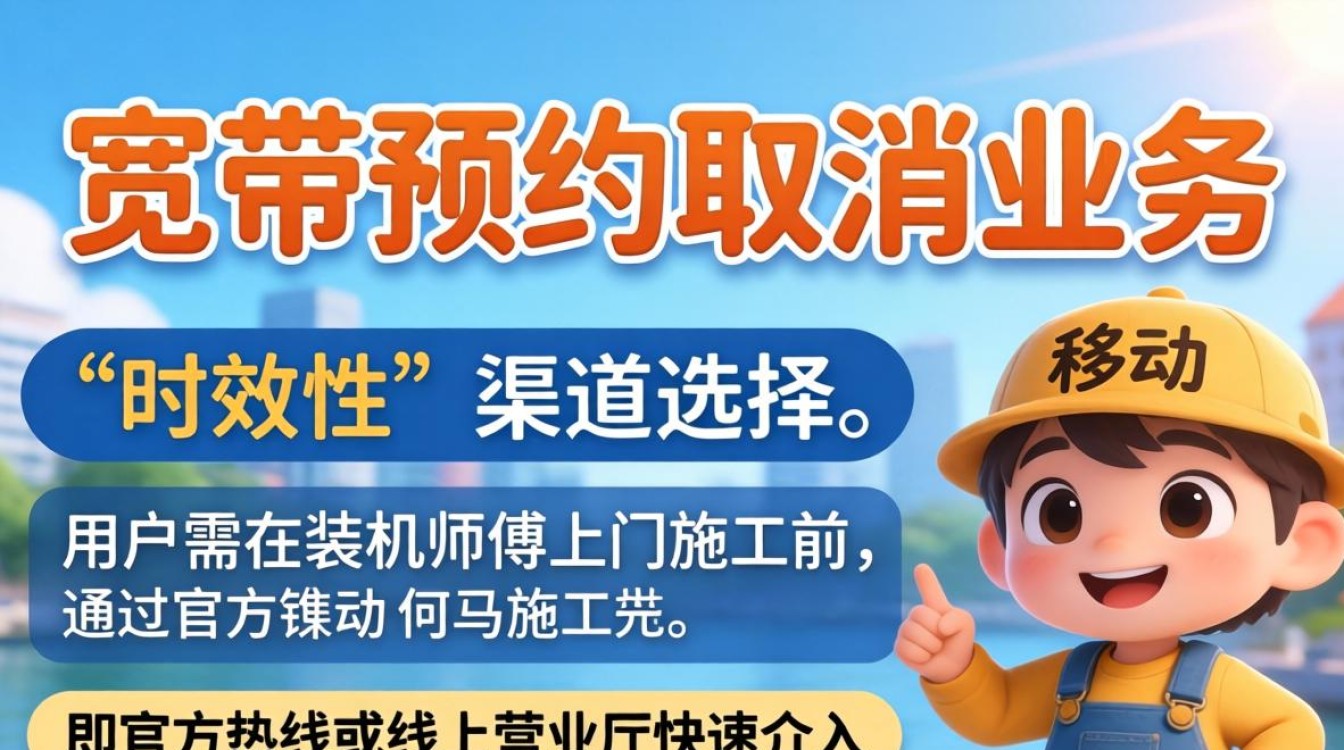 移动宽带预约取消