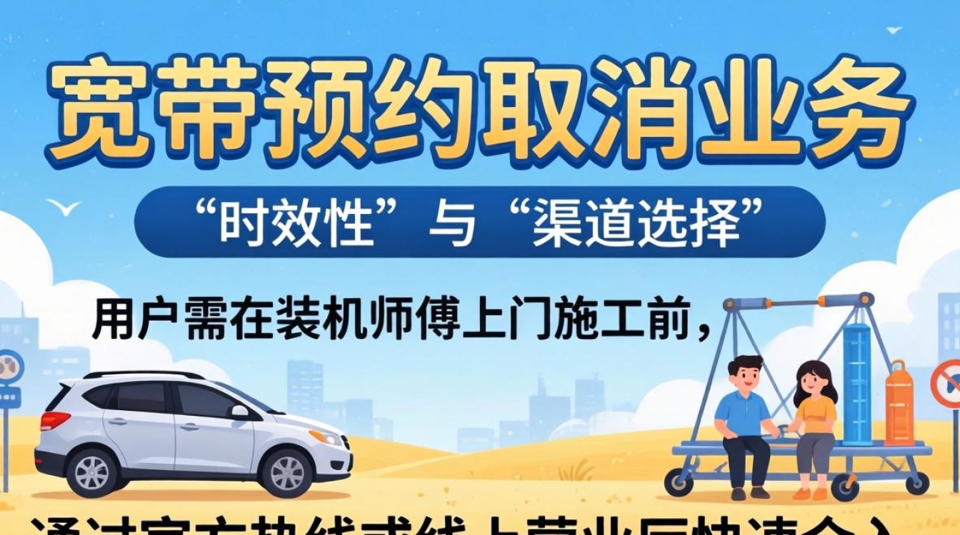 移动宽带预约取消