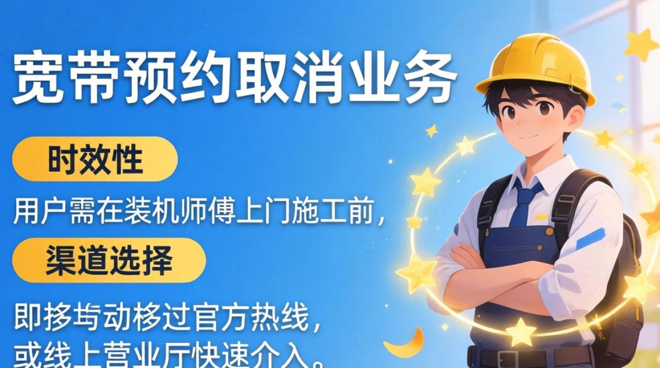 移动宽带预约取消