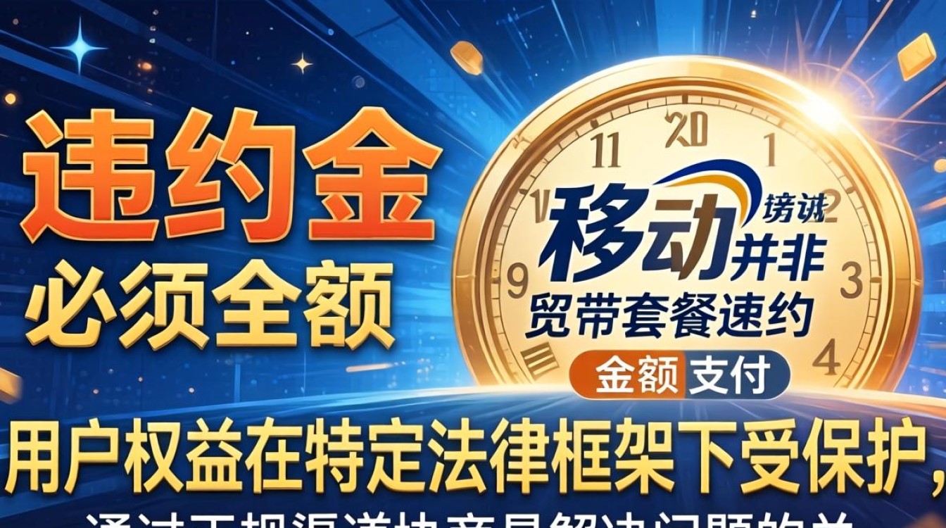 移动宽带套餐违约