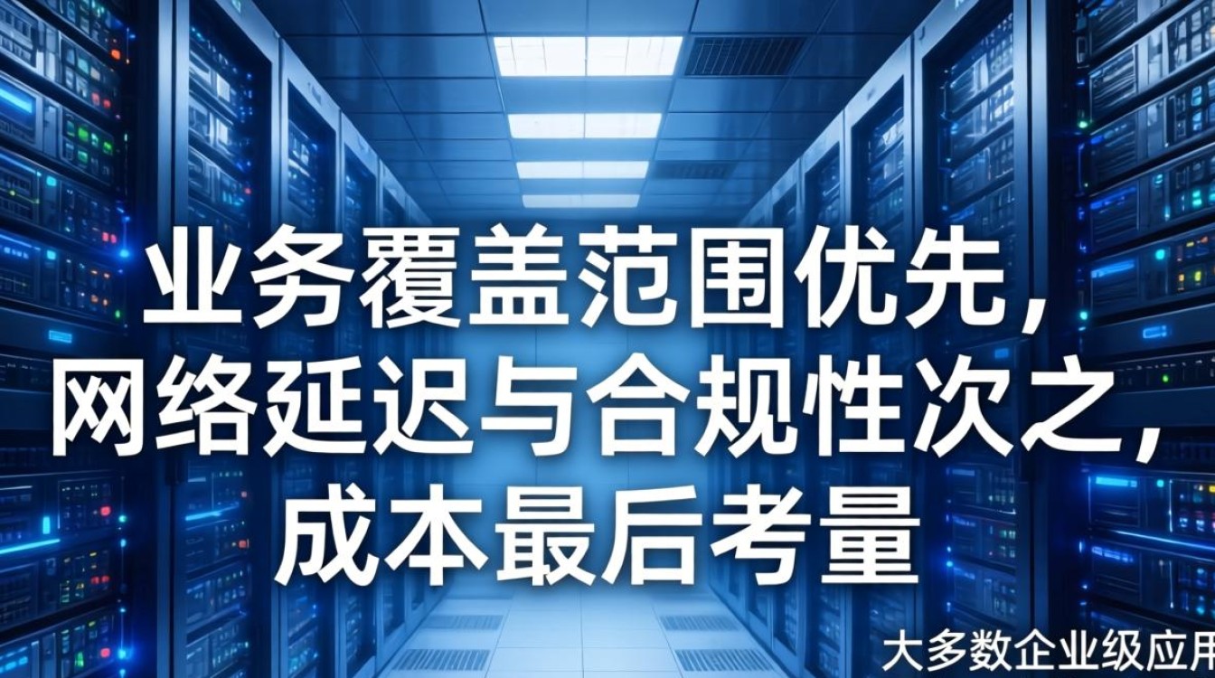 服务器哪个地域好