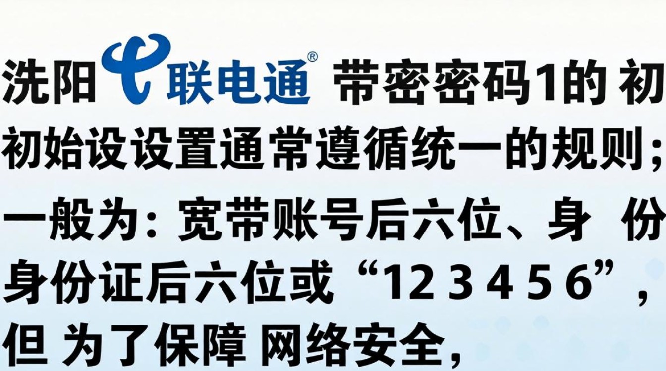 沈阳联通宽带密码