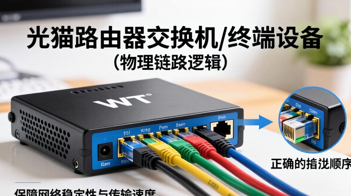 宽带的接线顺序 宽带的接线顺序