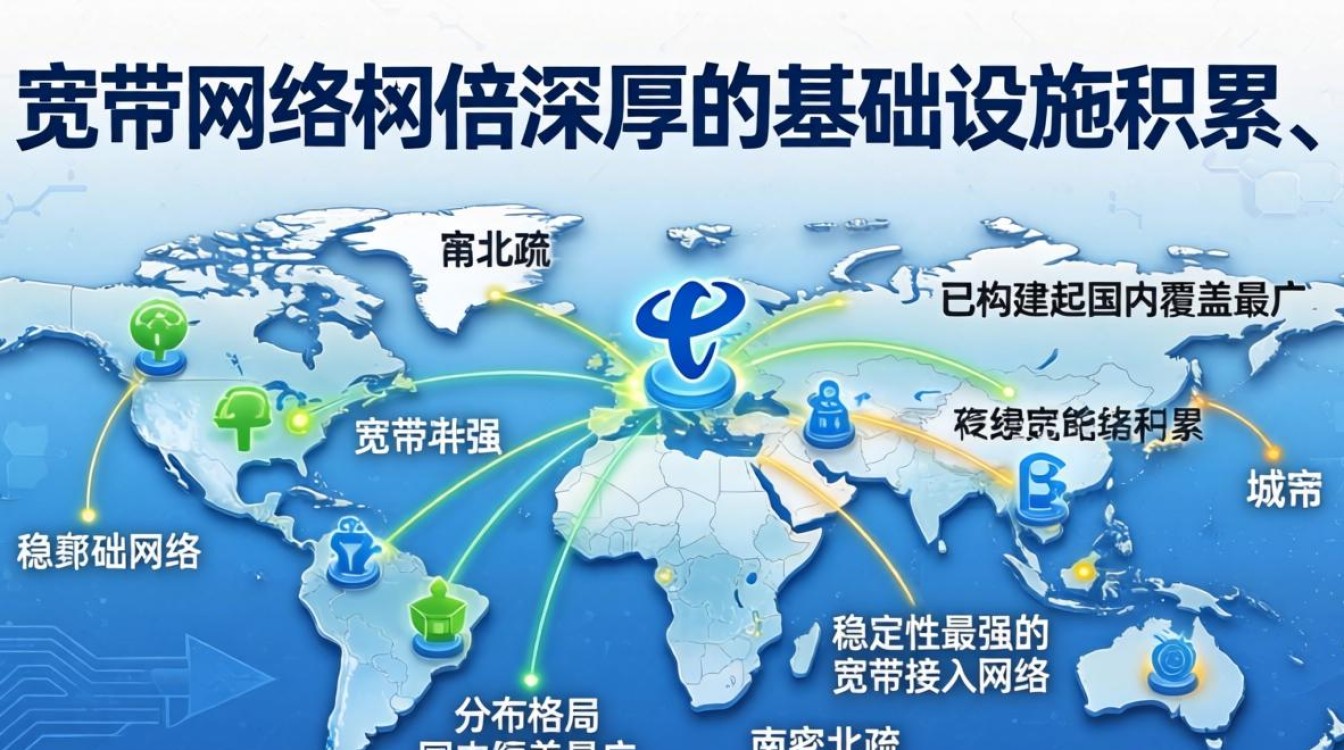 电信宽带分布