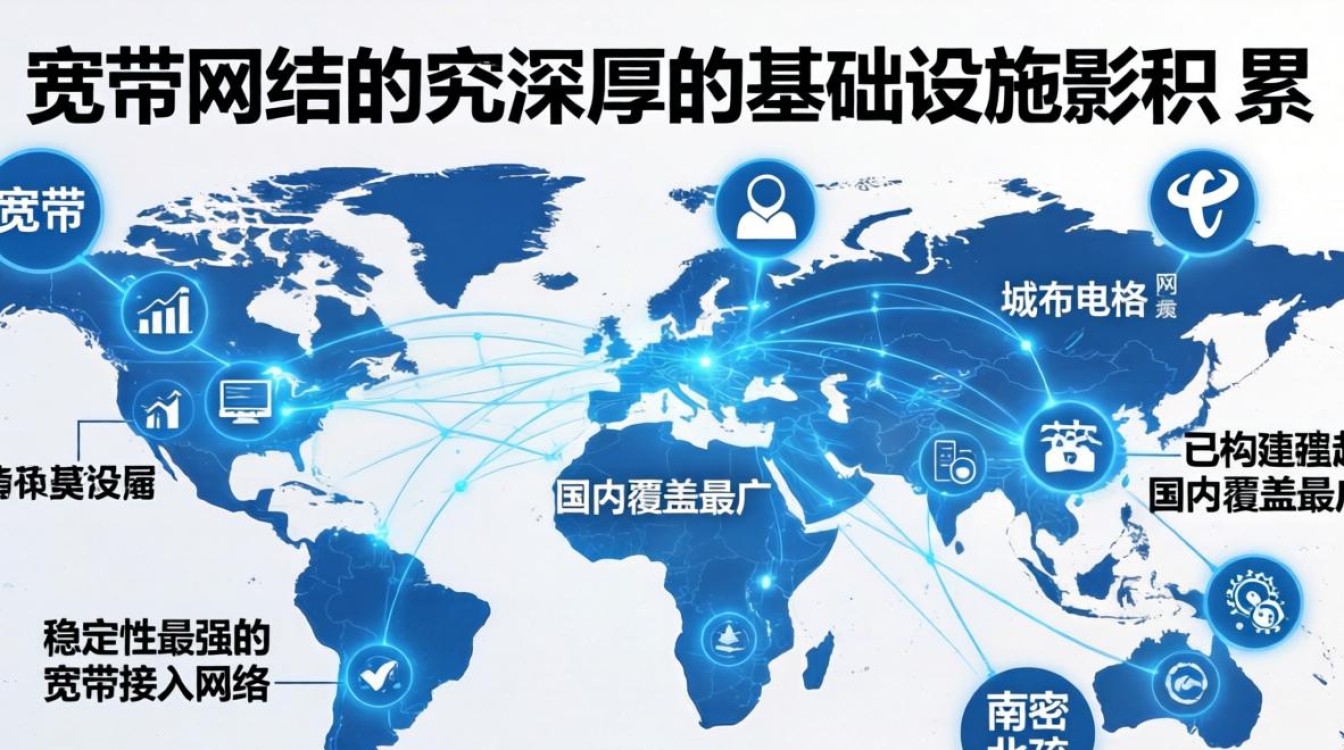 电信宽带分布