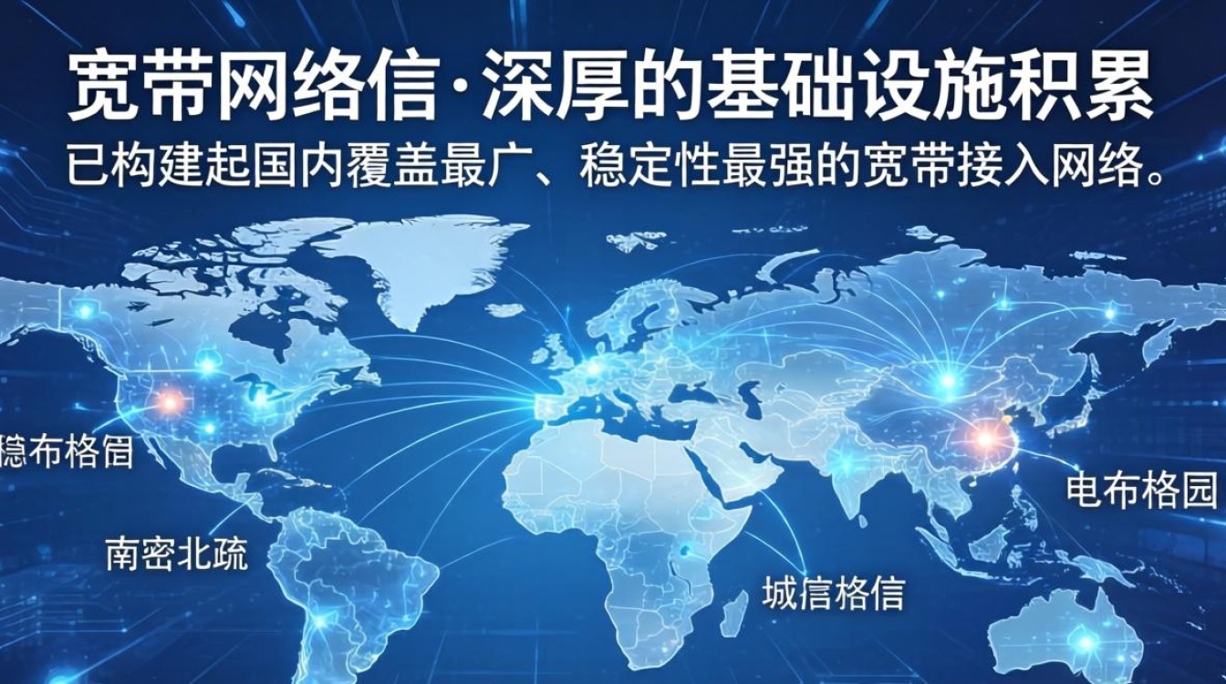 电信宽带分布